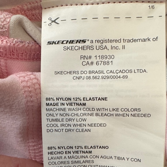 Skechers Pink Floral Capris - Picture 10 of 10